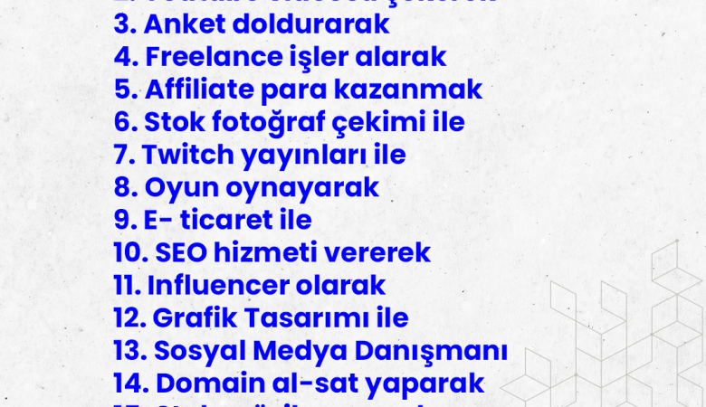 Online İş Fikirleri Nasıl Bulunur